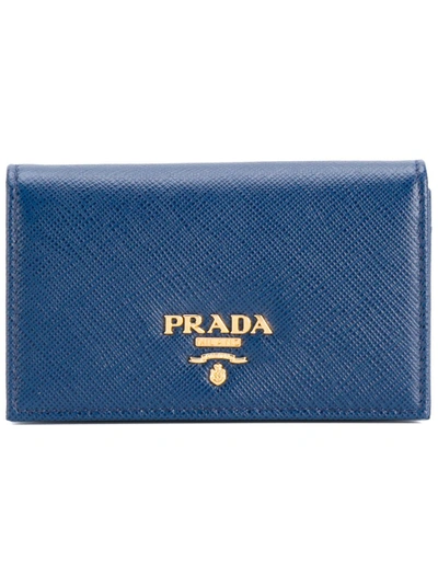 Shop Prada Logo Plaque Purse