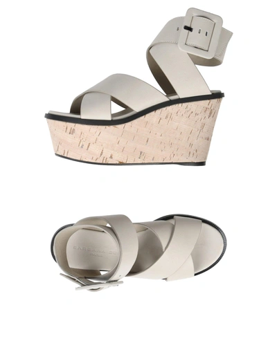 Shop Barbara Bui Sandals In Ivory