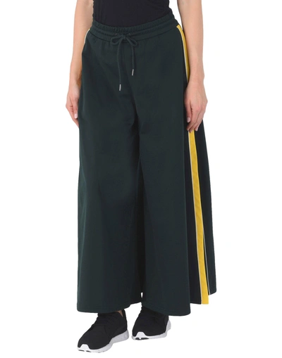 Shop Fenty X Puma Pants In Dark Green