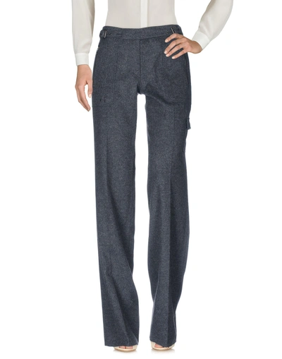 Shop Barbara Bui Casual Pants In Steel Grey