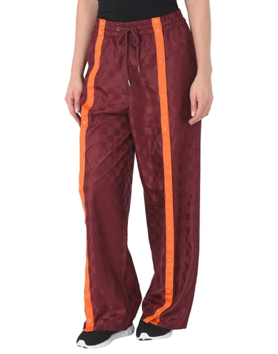 Fenty X Puma Fenty By Puma Front Tearaway Track Pants In Checkered &  Plaid,orange,red | ModeSens