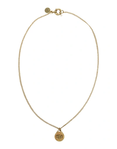 Shop Marc By Marc Jacobs Necklace In Gold