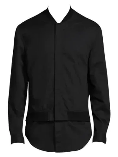 Shop 3.1 Phillip Lim / フィリップ リム Cotton Bomber Jacket In Black