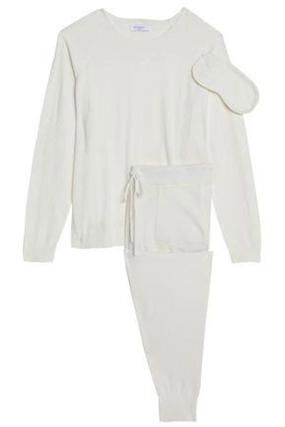 Shop Equipment Woman Knitted Pajama Set Ivory