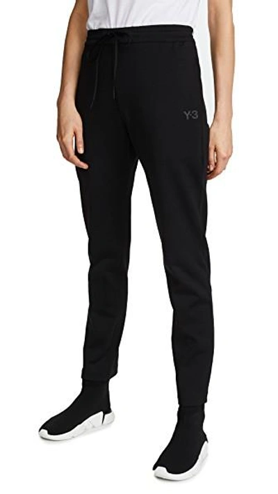 Shop Y-3 Matte Track Pants In Black