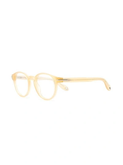 Shop Givenchy Gv 0002 Glasses In Neutrals