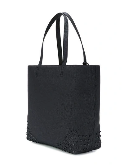 Shop Tod's Amr Soft Tote In Black