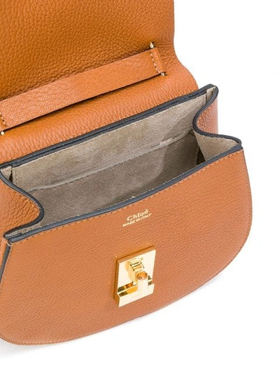 Shop Chloé Drew Mini Saddle Bag