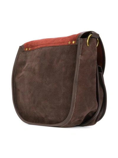 Shop Jérôme Dreyfuss Felix L Shoulder Bag In Brown