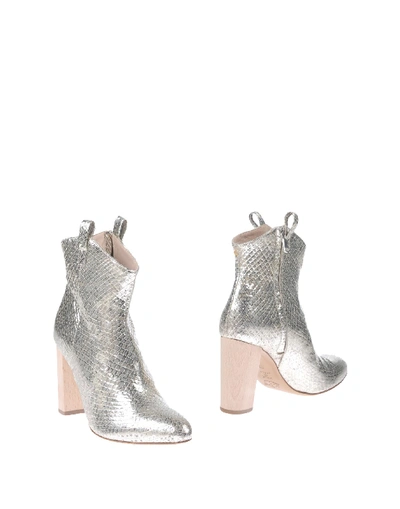Shop Lenora Ankle Boot In Silver