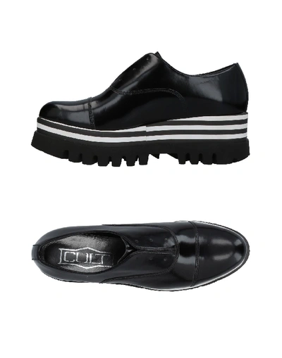 Shop Cult Woman Lace-up Shoes Black Size 7 Rubber