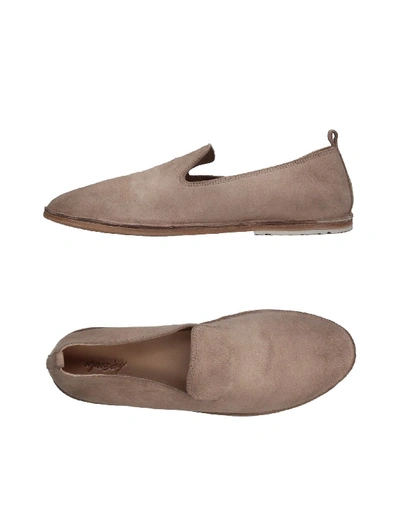 Shop Marsèll Loafers In Dove Grey