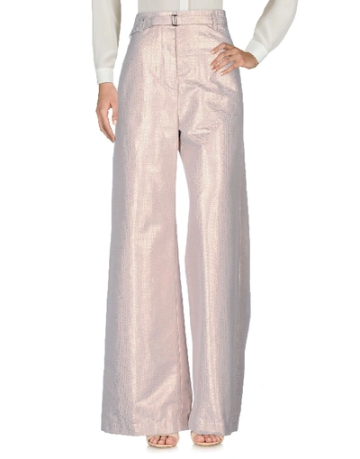 Shop Ann Demeulemeester Casual Pants In Copper
