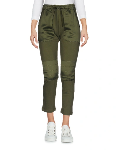 Shop Mr & Mrs Italy Casual Pants In Military Green