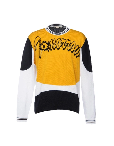 Shop Stella Mccartney Sweaters In Ocher