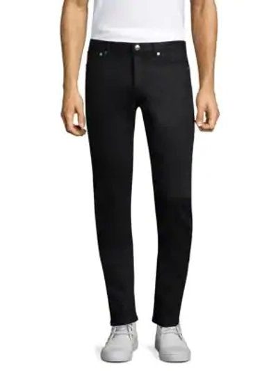Shop Apc Petit New Standard Skinny-fit Jeans In Noir
