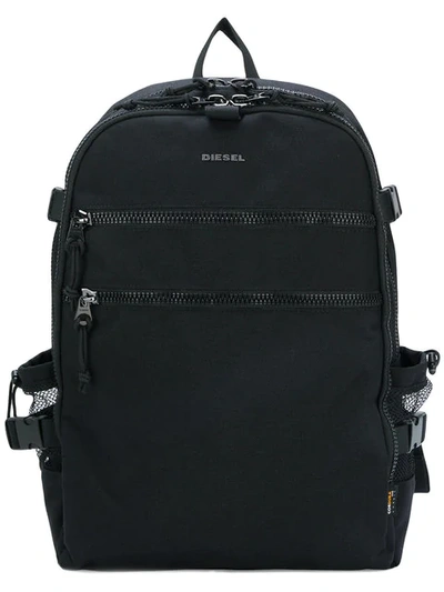 Shop Diesel F-urbhanity Backpack In Black