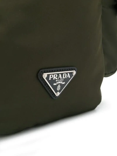 Prada Glossy Effect Backpack