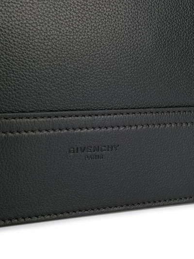 Shop Givenchy Streamlined Messenger Bag In Black