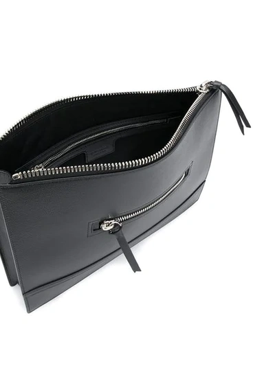 Shop Givenchy Streamlined Messenger Bag In Black