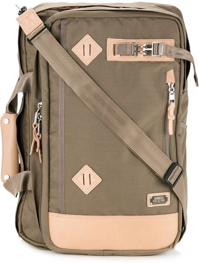 Shop As2ov Ballistic Nylon 3way Backpack - Brown