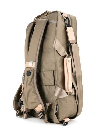 Shop As2ov Ballistic Nylon 3way Backpack - Brown