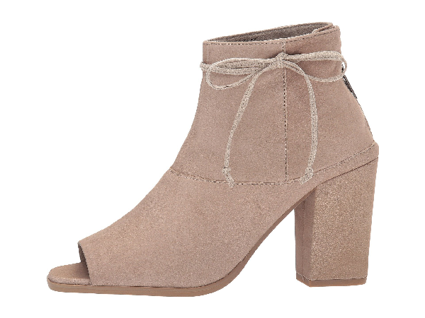 seychelles triple threat open toe bootie