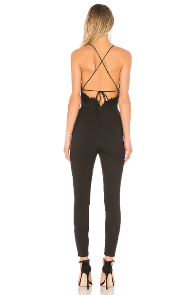 Shop Fame And Partners The Shona Jumpsuit In Black