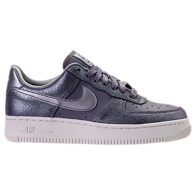 Shop Nike Women's Air Force 1 '07 Premium Casual Shoes, Blue