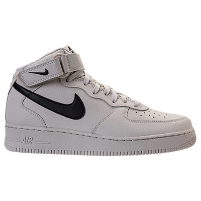 Shop Nike Men's Air Force 1 Mid Casual Shoes, Brown