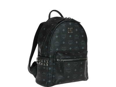 Shop Mcm Small Stark Backpack In Black