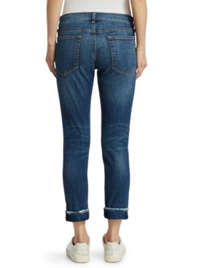 Shop Rag & Bone Dre Slim Ankle Boyfriend Jeans In Deville