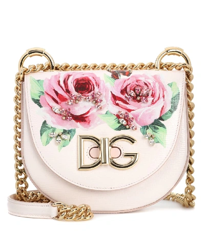 Shop Dolce & Gabbana Wifi Leather Shoulder Bag