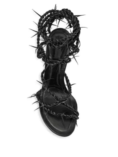 Shop Alexander Wang Lexie Barbed Wire High Stilettos In Black