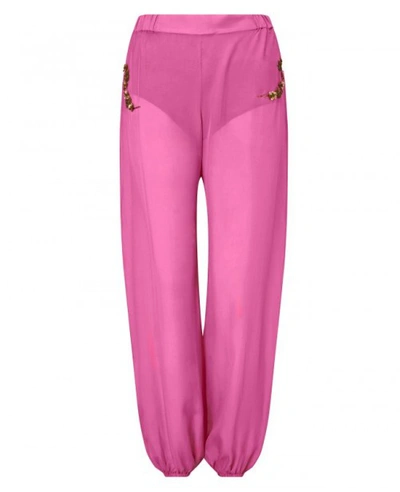 Shop Anya Maj Jasmine Pink Trousers