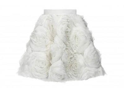 Shop Mihano Momosa Ivory Roses Skirt
