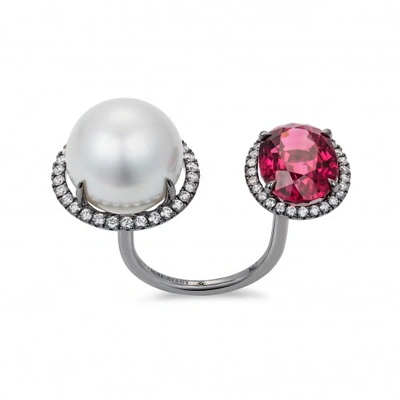 Shop Nadine Aysoy Elle Et Lui Rubellite Ring