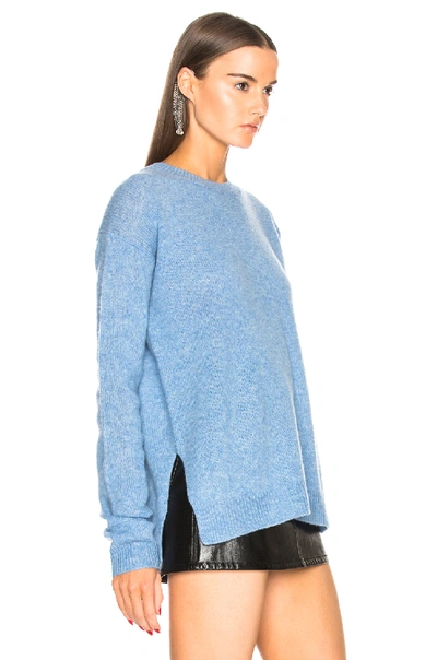 Shop Acne Studios Deniz Sweater In Blue