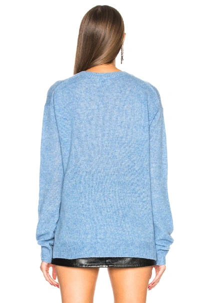 Shop Acne Studios Deniz Sweater In Blue