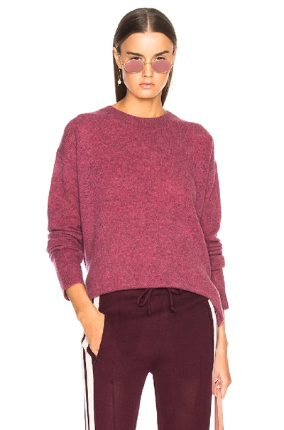 Shop Acne Studios Deniz Sweater In Pink