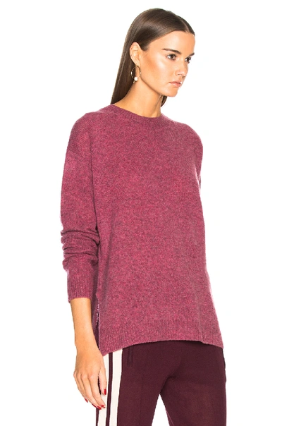 Shop Acne Studios Deniz Sweater In Pink