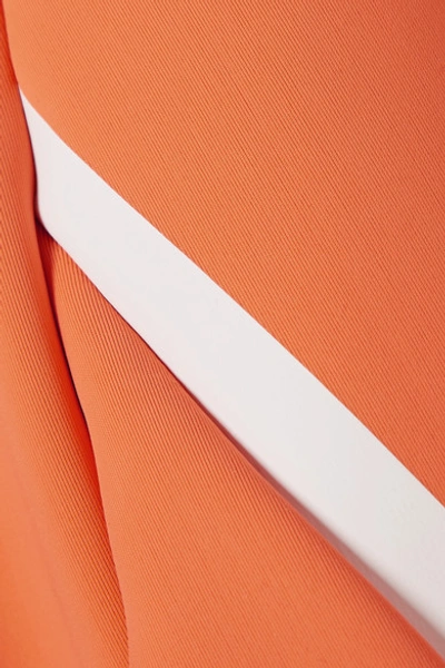 Shop Fendi Roma Printed Ski Suit In Orange