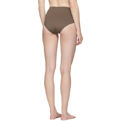 Shop Her Line Brown Classic High-waist Bikini Briefs