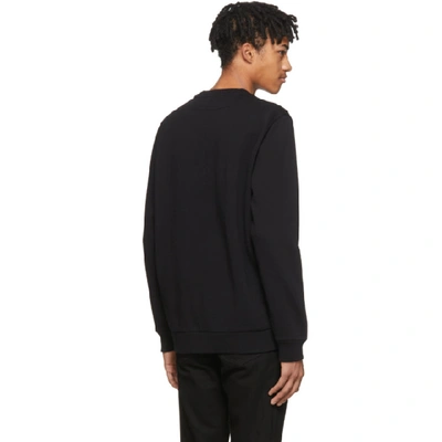 Shop Givenchy Black L.a. House Sweatshirt In 001 Black