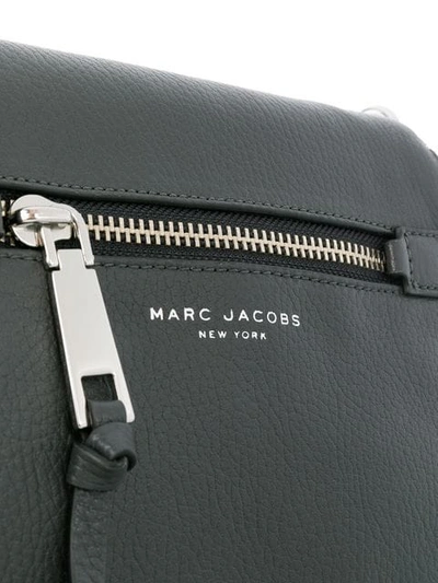 Shop Marc Jacobs Nomad Saddle Bag - Grey