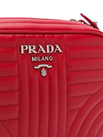Shop Prada Diagramme Shoulder Bag