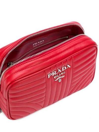 Shop Prada Diagramme Shoulder Bag