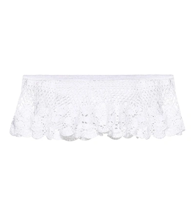 Shop Anna Kosturova Filigree Crocheted Cotton Top In White