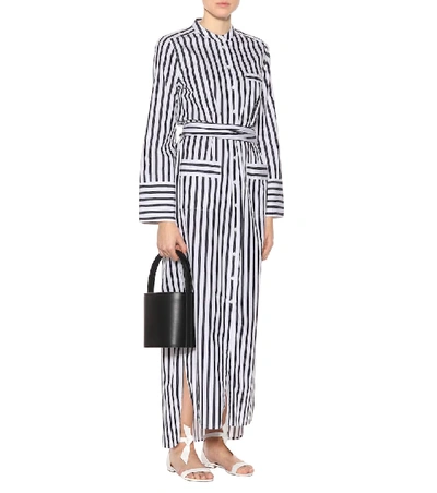 Shop Equipment Striped Cotton Dress In Multicoloured