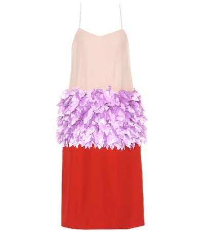 Shop Marni Embellished Dress In Multicoloured
